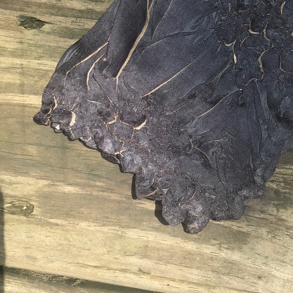 💞3 for $25💗Origami MagicScarf Blackish Brn &Tan - Picture 4 of 8